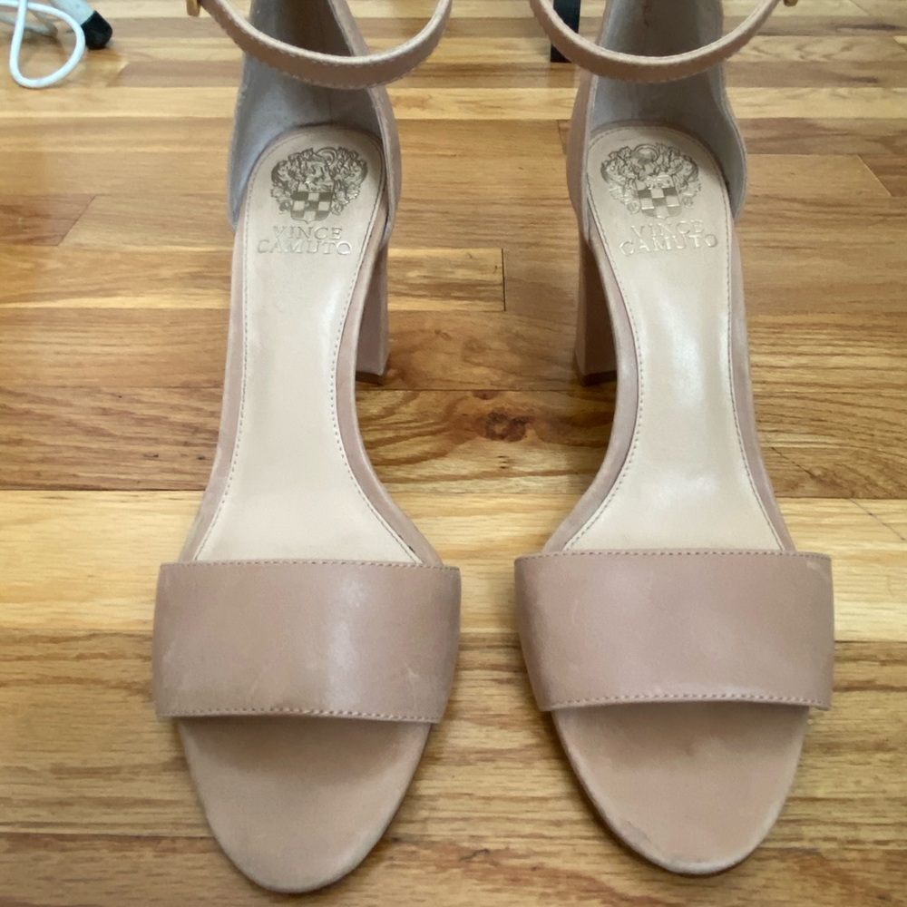 Vince Camuto distressed heels